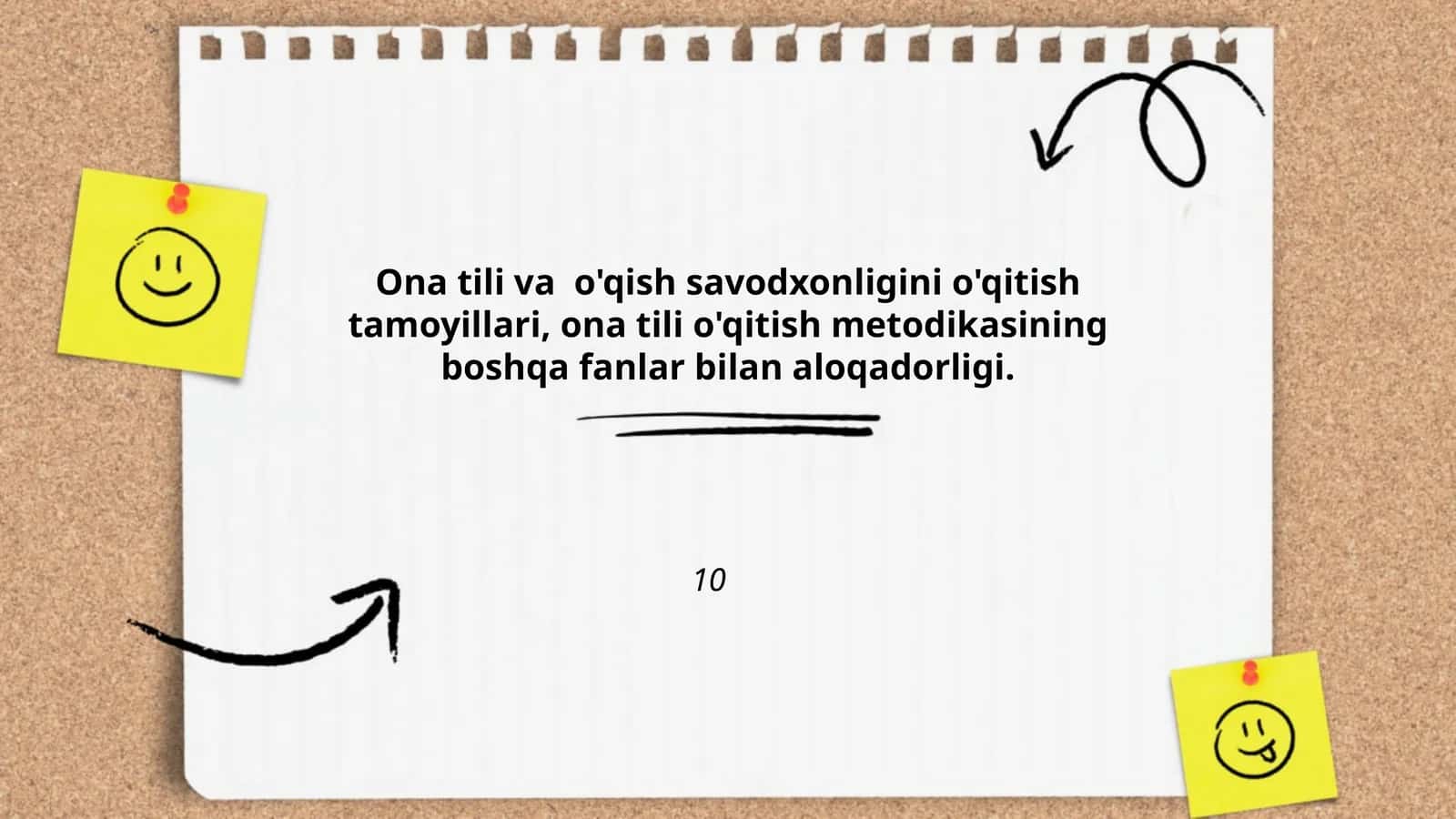 Ona tili va o'qish savodxonligini o'qitish tamoyillari