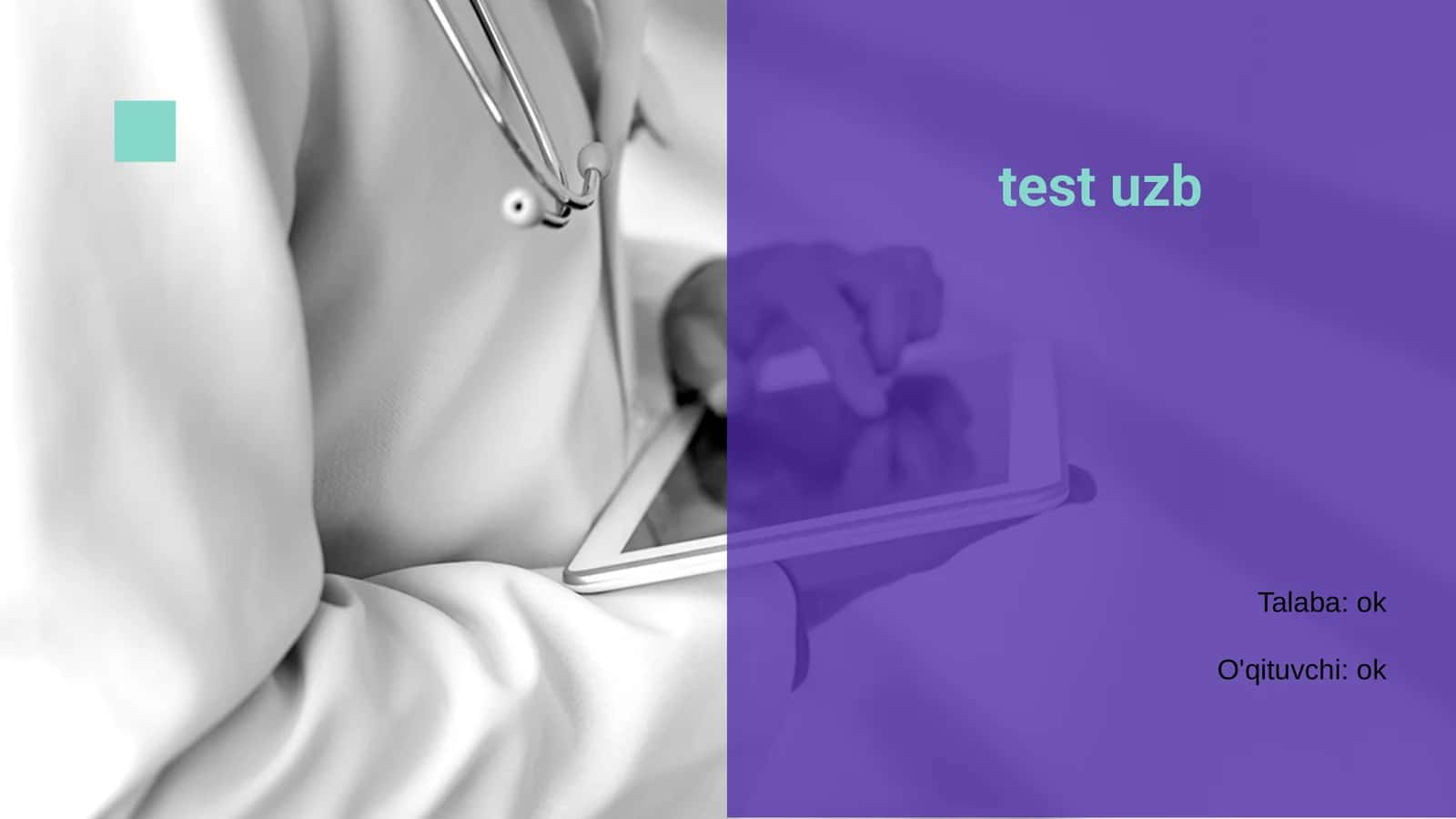 Test uzb haqida qisqacha ma'lumot