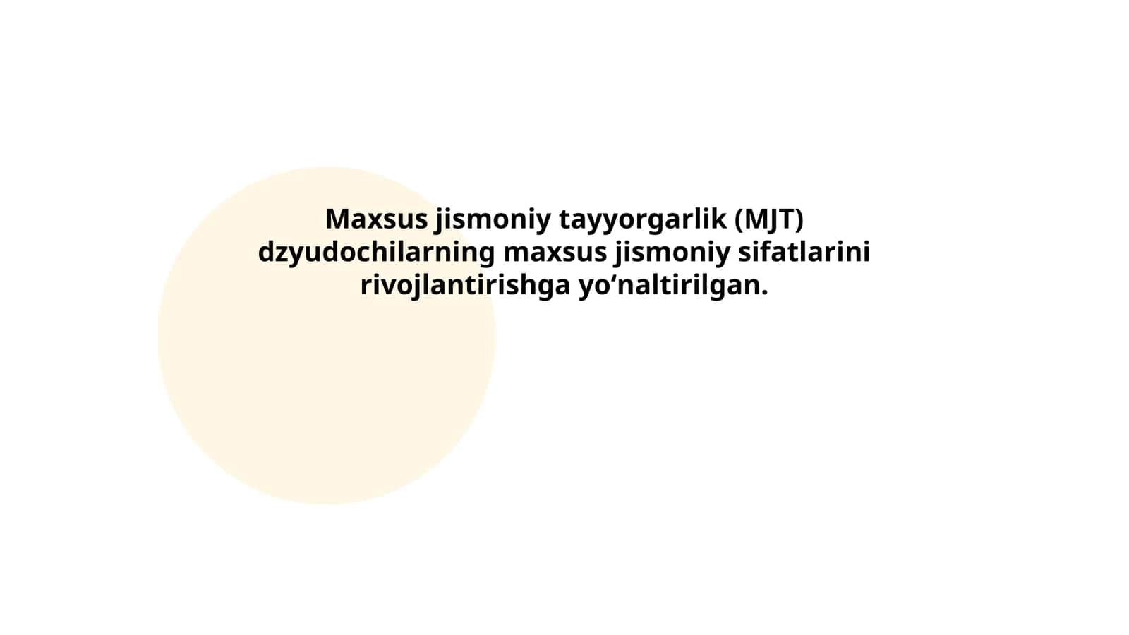 Maxsus jismoniy tayyorgarlik (MJT)