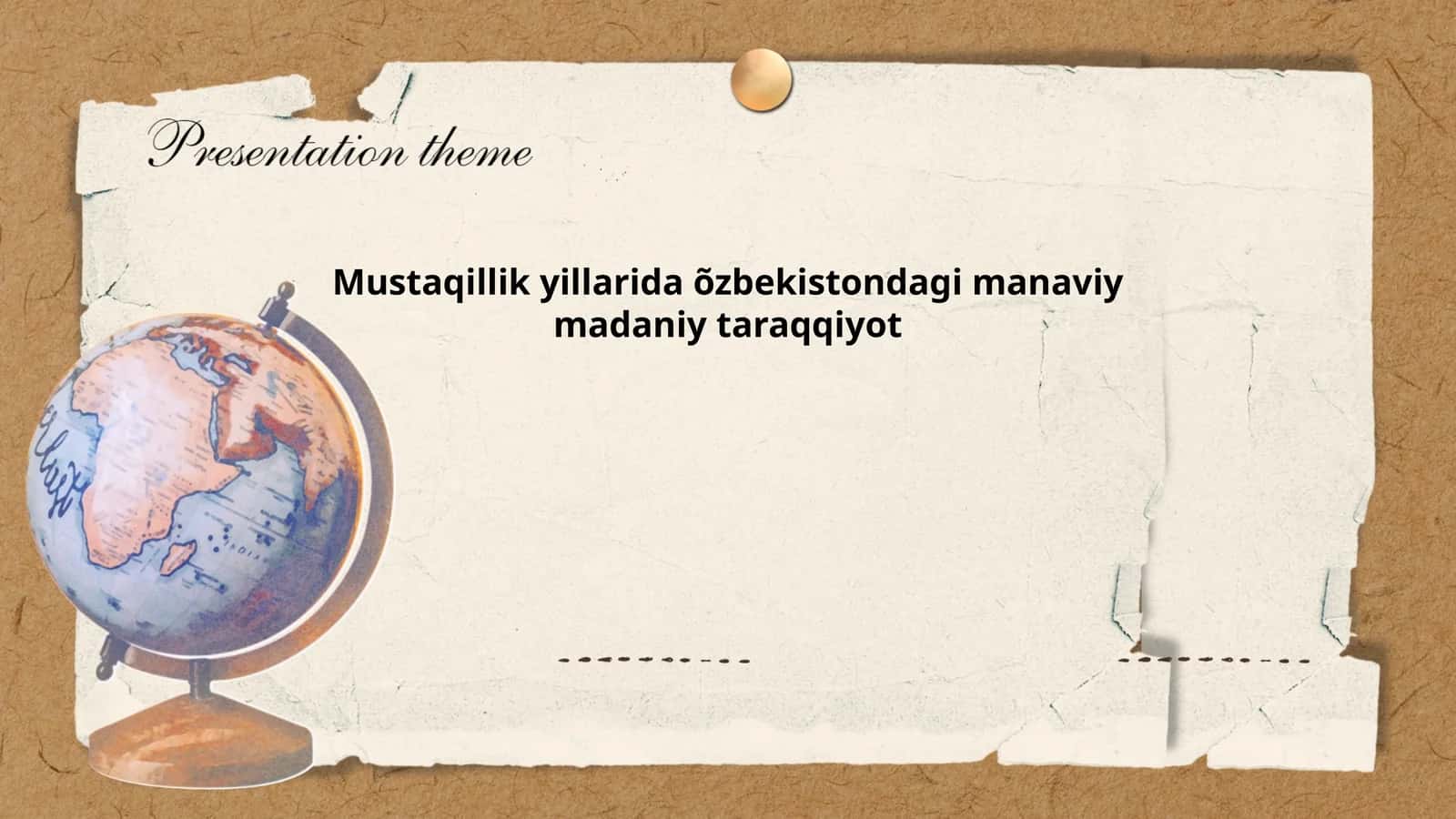 Mustaqillik yillarida õzbekistondagi manaviy madaniy taraqqiyot