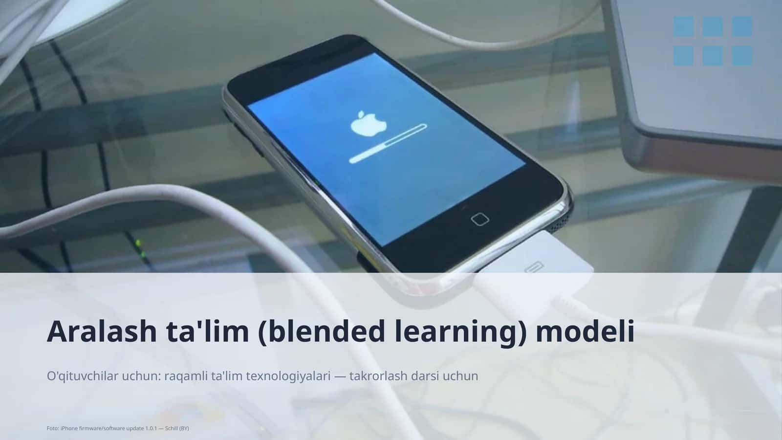 Aralash ta'lim (blended learning) modeli