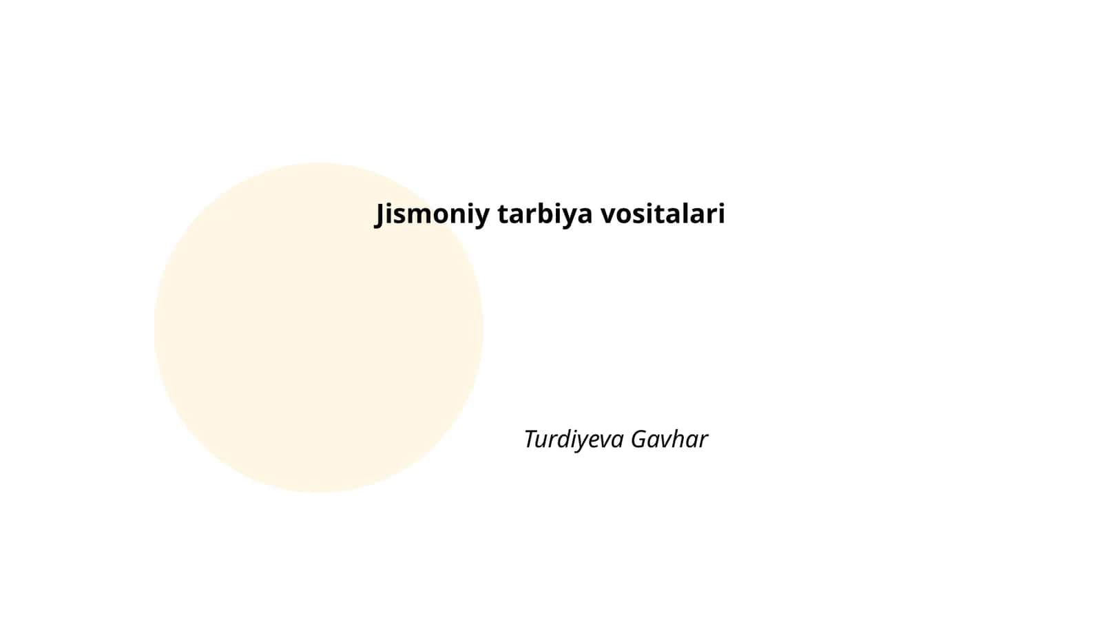 Jismoniy tarbiya vositalari