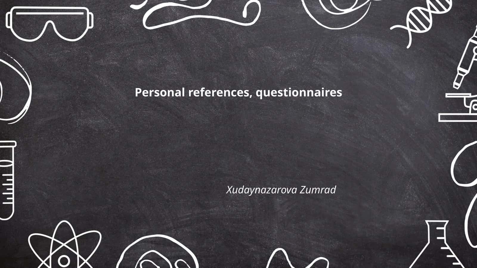Personal Interests and Hobbies
