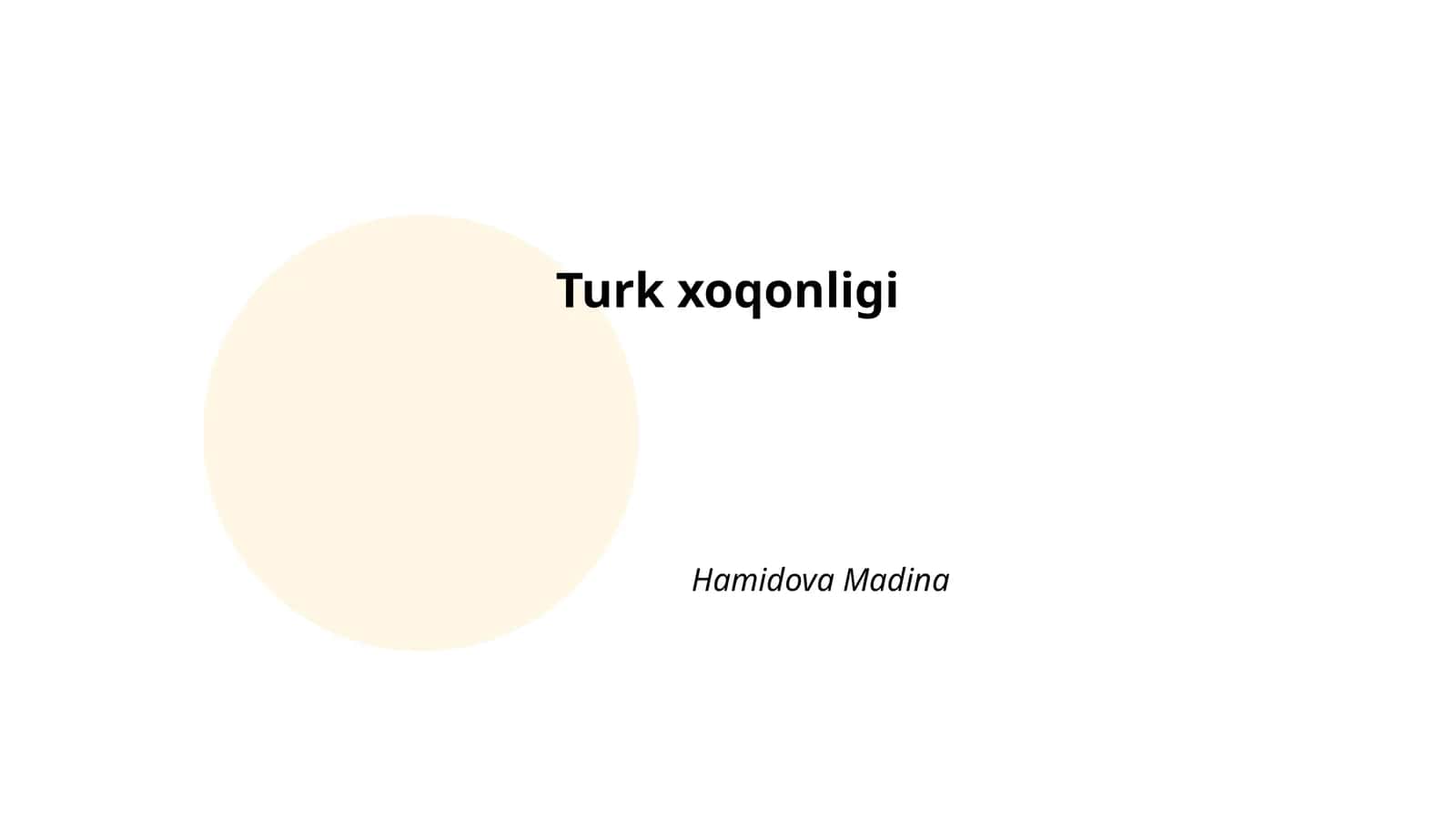 Turk xoqonligi