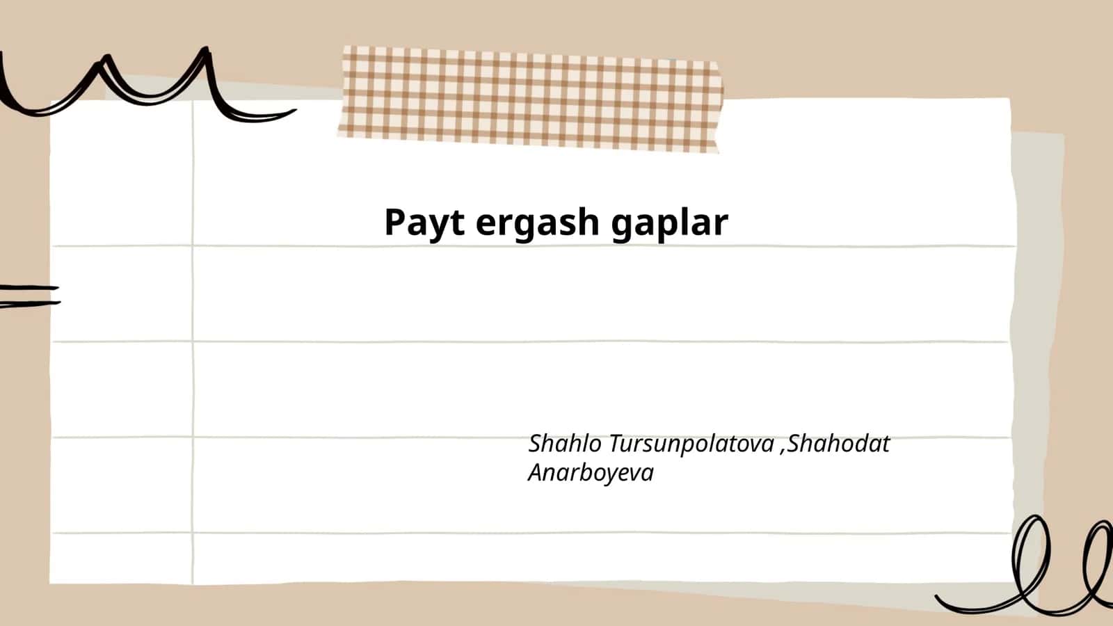 Payt ergash gaplar