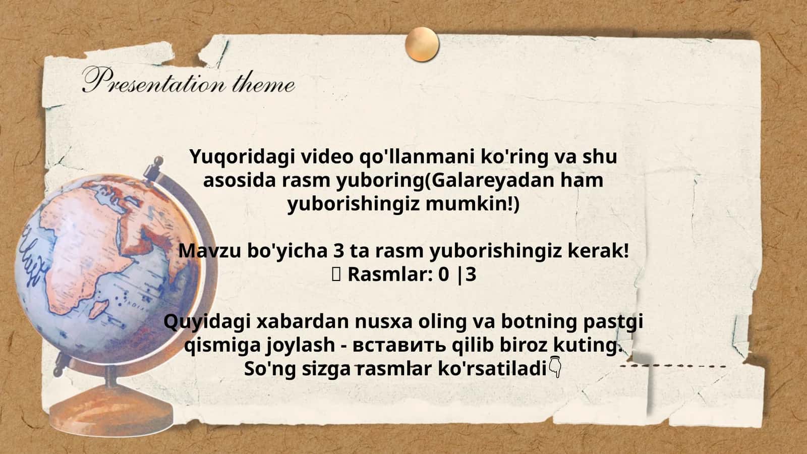Rasmlar ko'rsatiladi