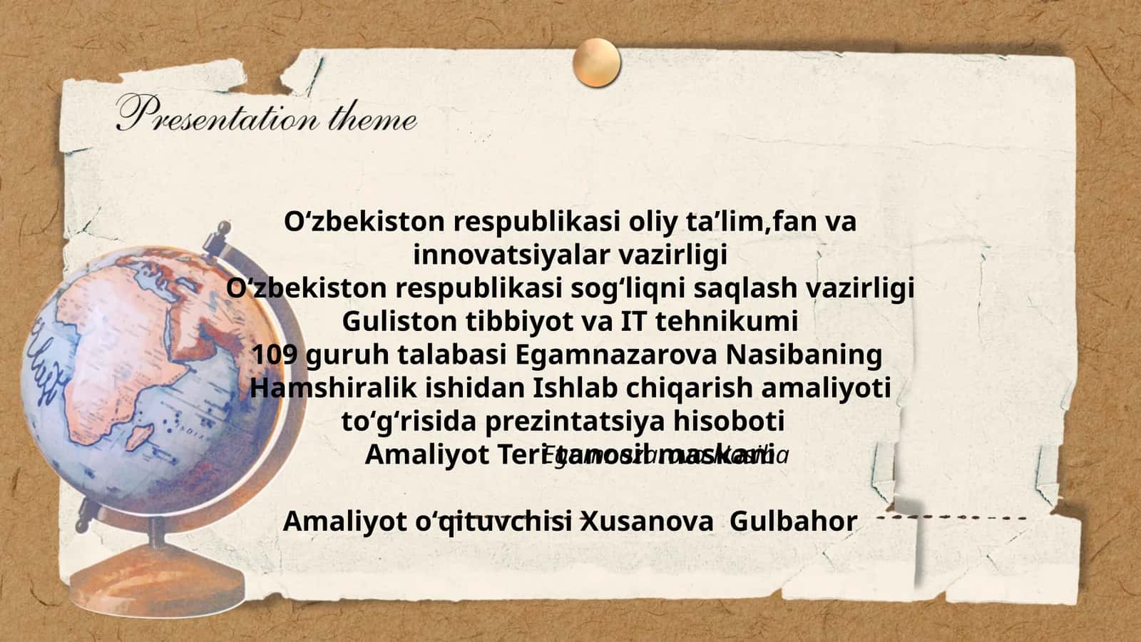 Amaliyot Teri tanosil maskani