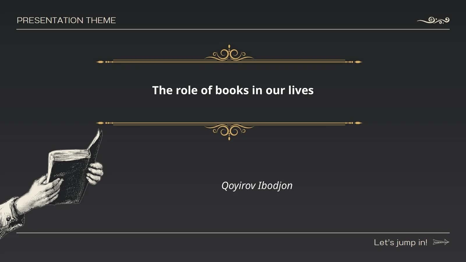 The Role of Books in Our Lives
