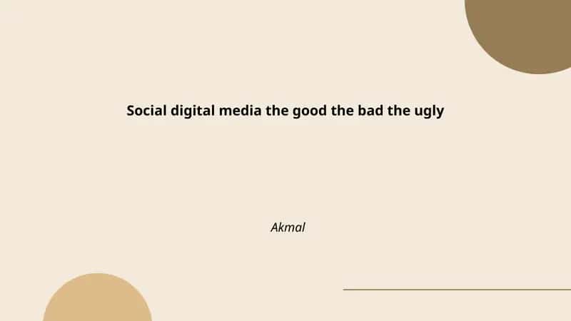 Benefits of Social Media for Businesses