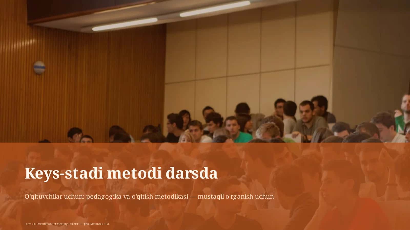 Keys-stadi metodi darsda