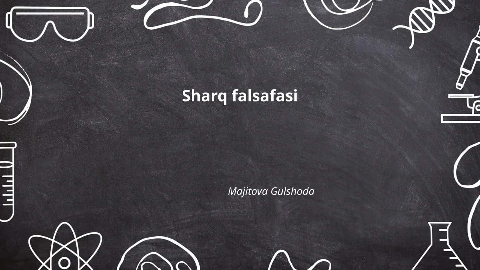 Sharq falsafasi