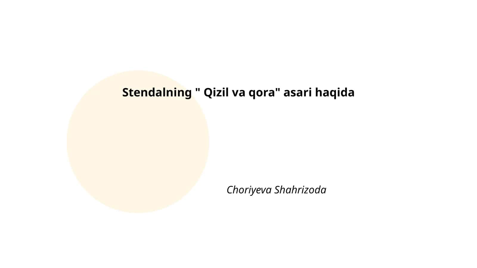 Qizil va qora