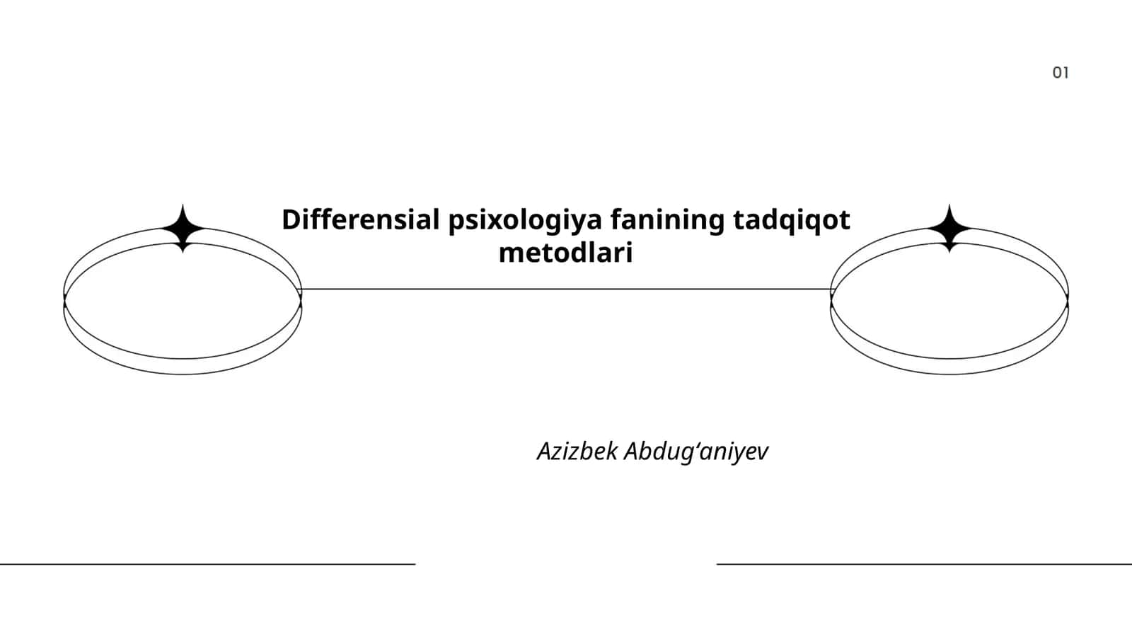 Differensial psixologiya fanining tadqiqot metodlari