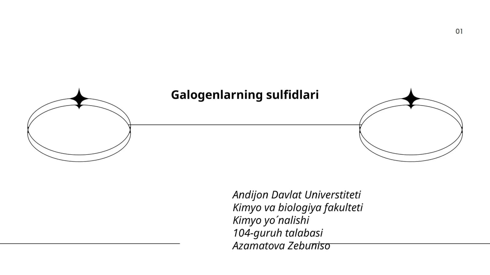 Galogenlarning sulfidlari