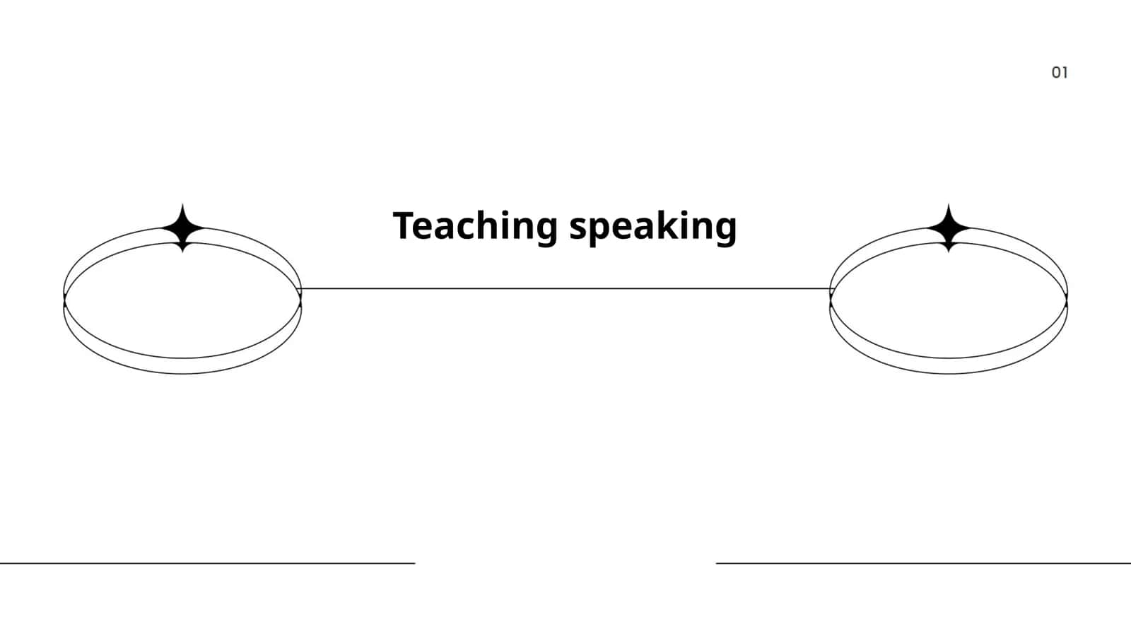 Teaching speaking