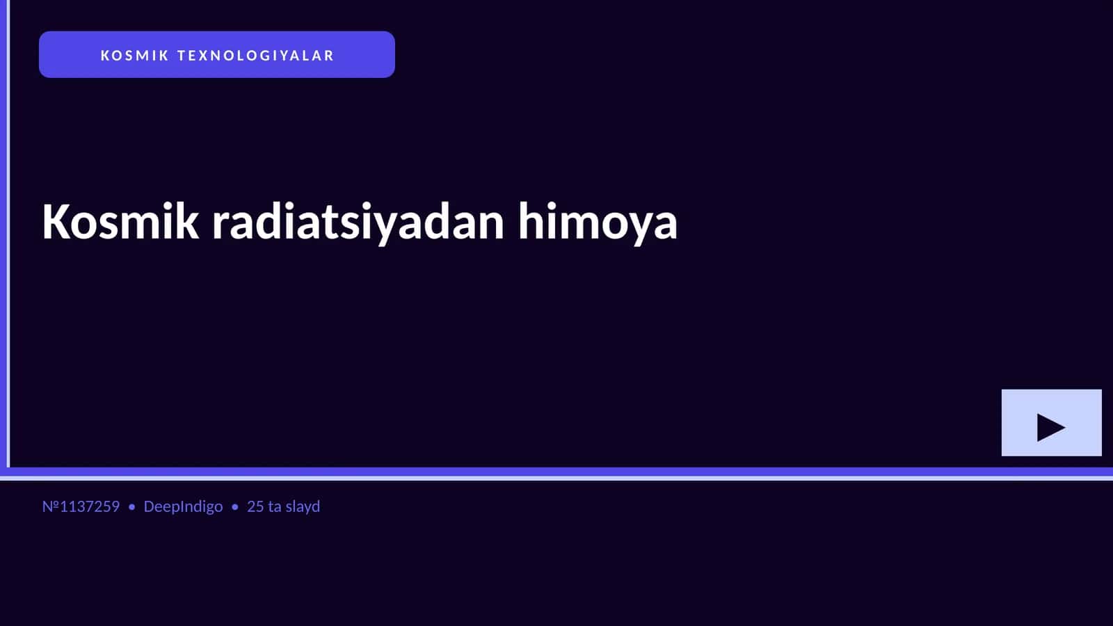 Kosmik radiatsiyadan himoya