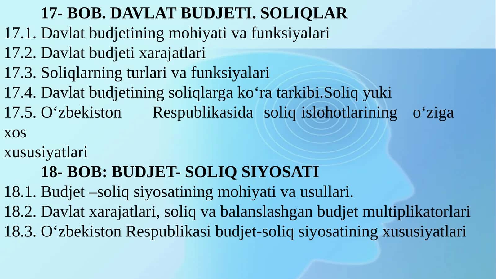 Davlat Budjeti Soliqlar