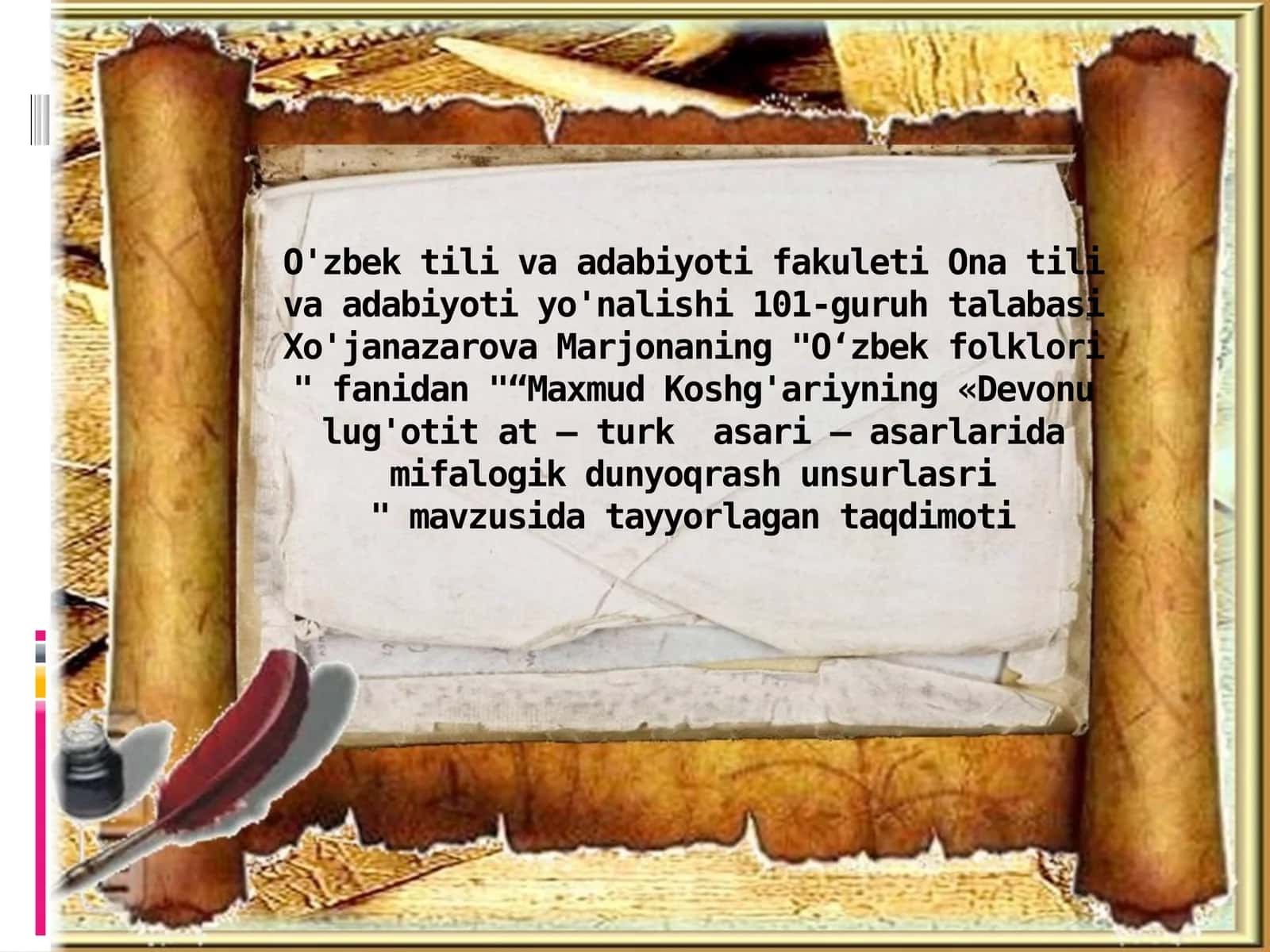 Devoni Lug'otitat - Turk