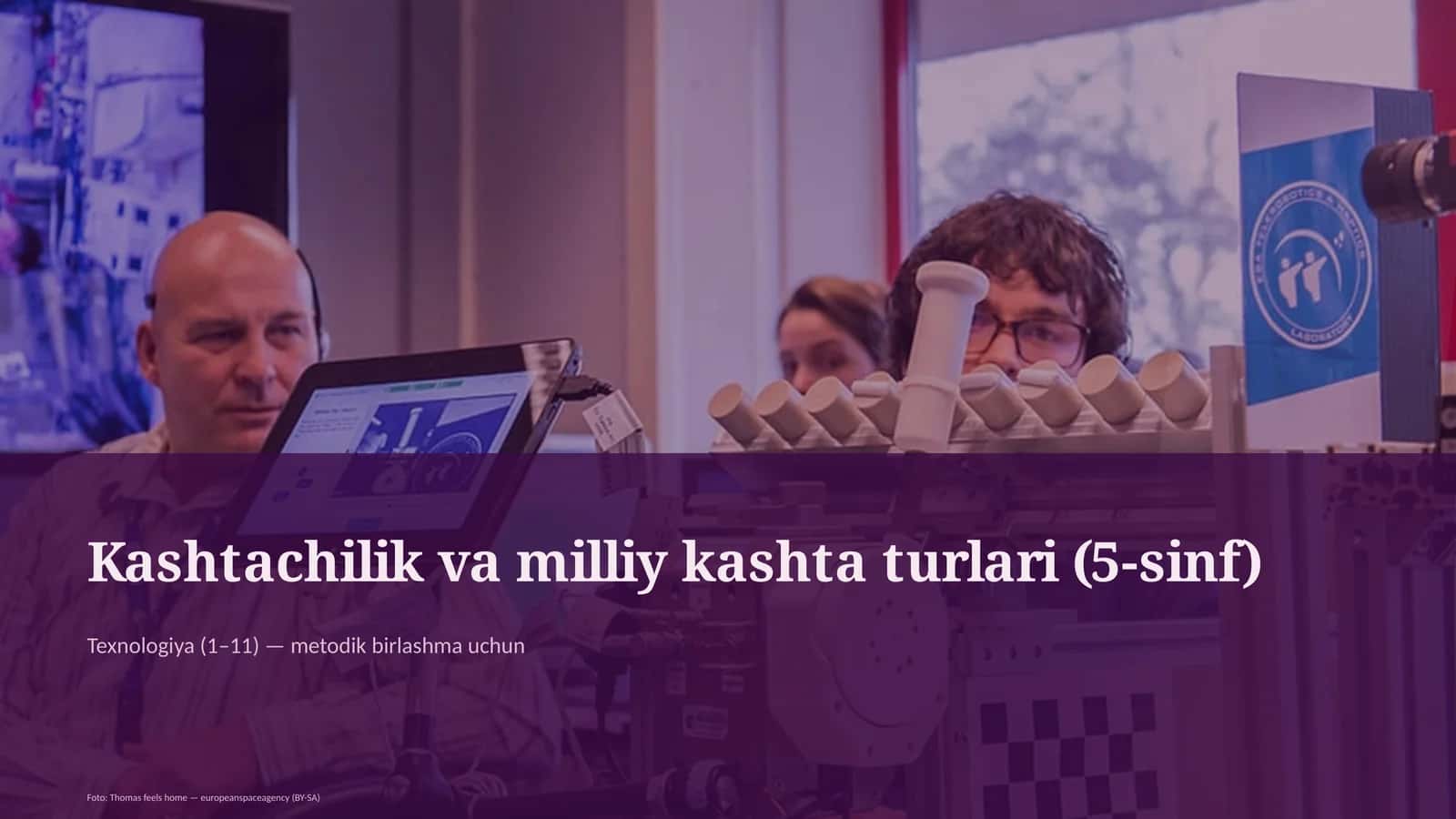 Kashtachilik va milliy kashta turlari (5-sinf)