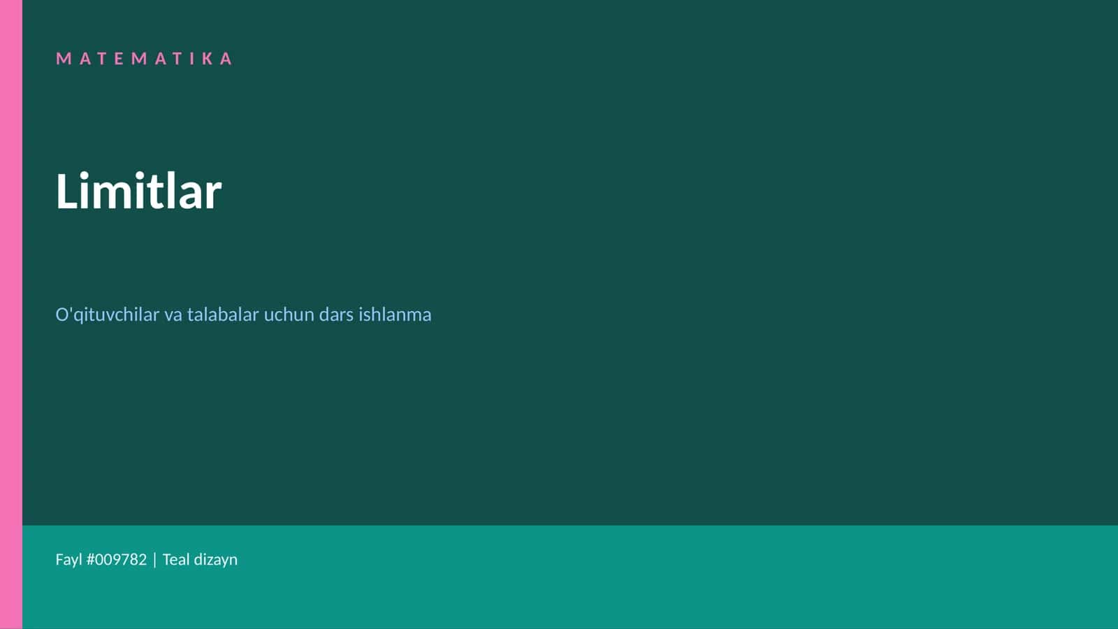 Limitlar