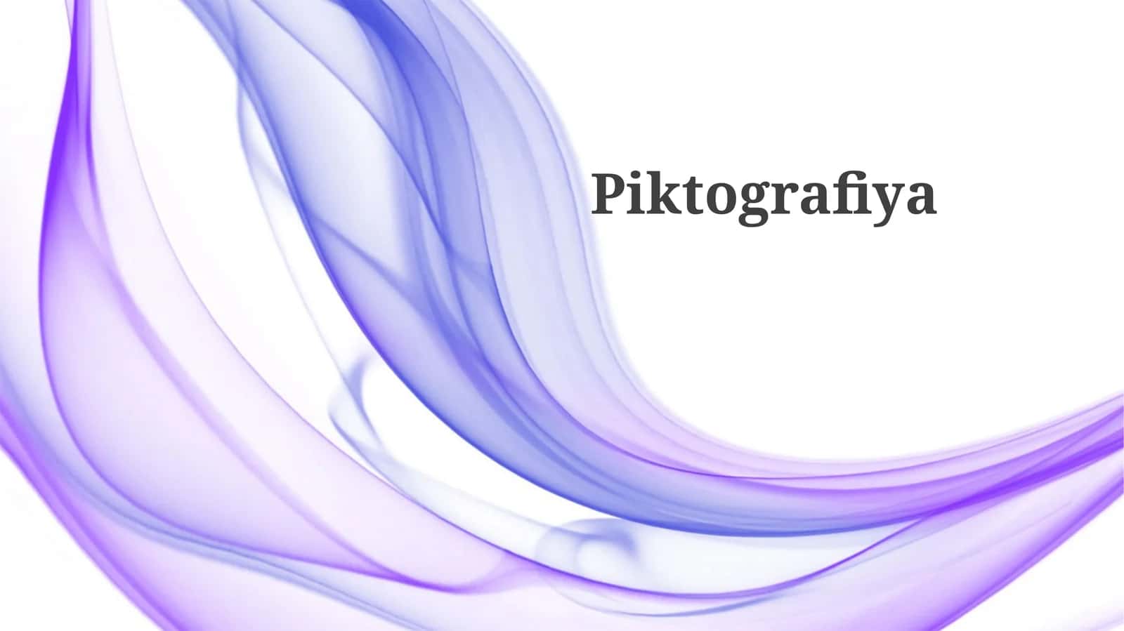 Piktografiya
