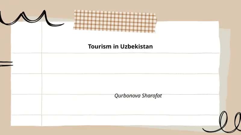 Tourism in Uzbekistan