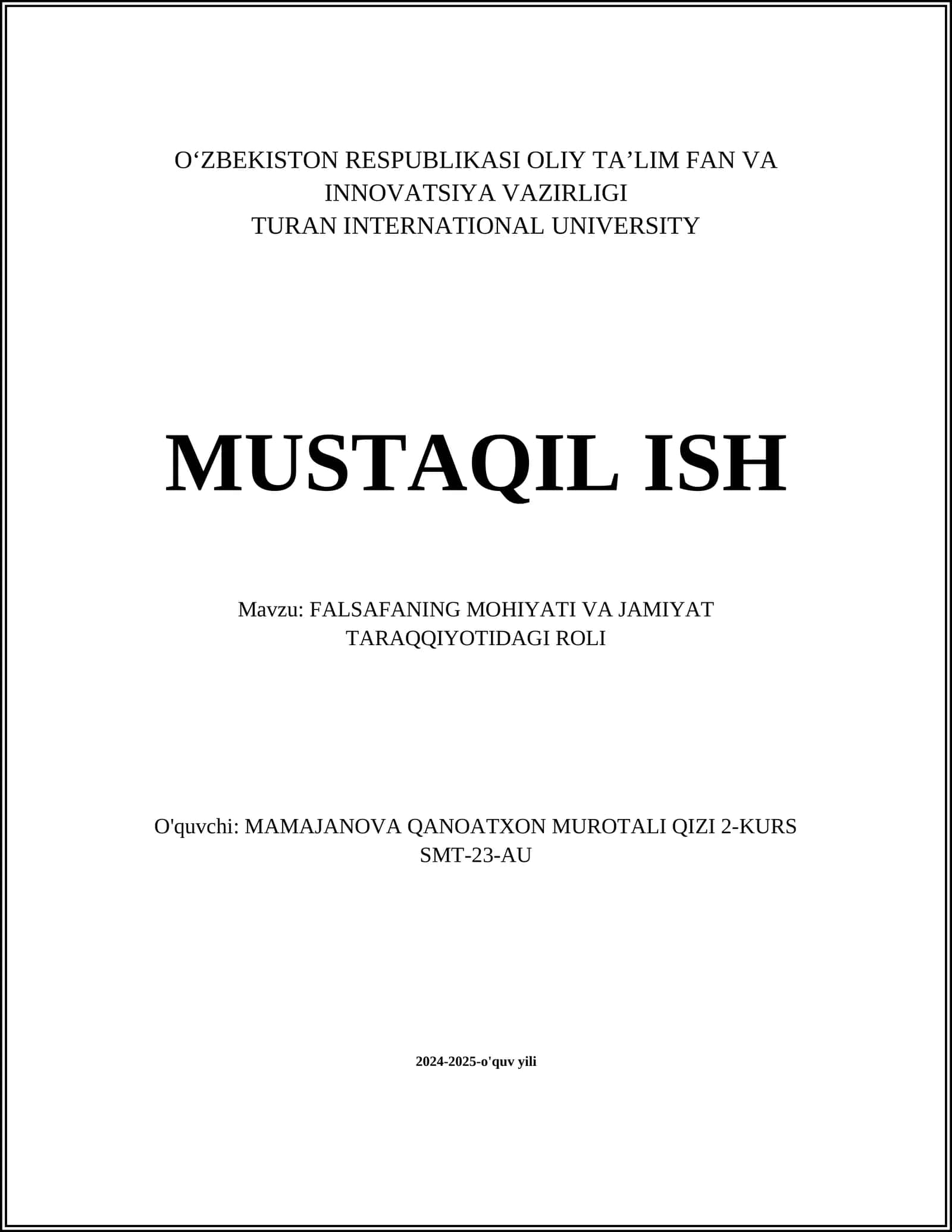FALSAFA