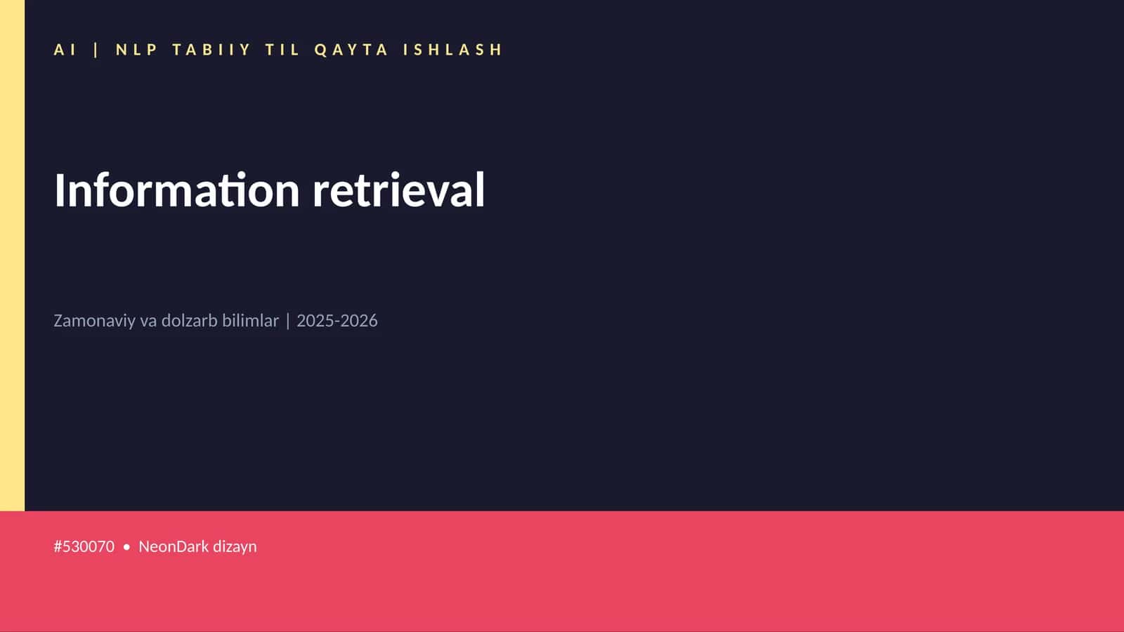 Information retrieval