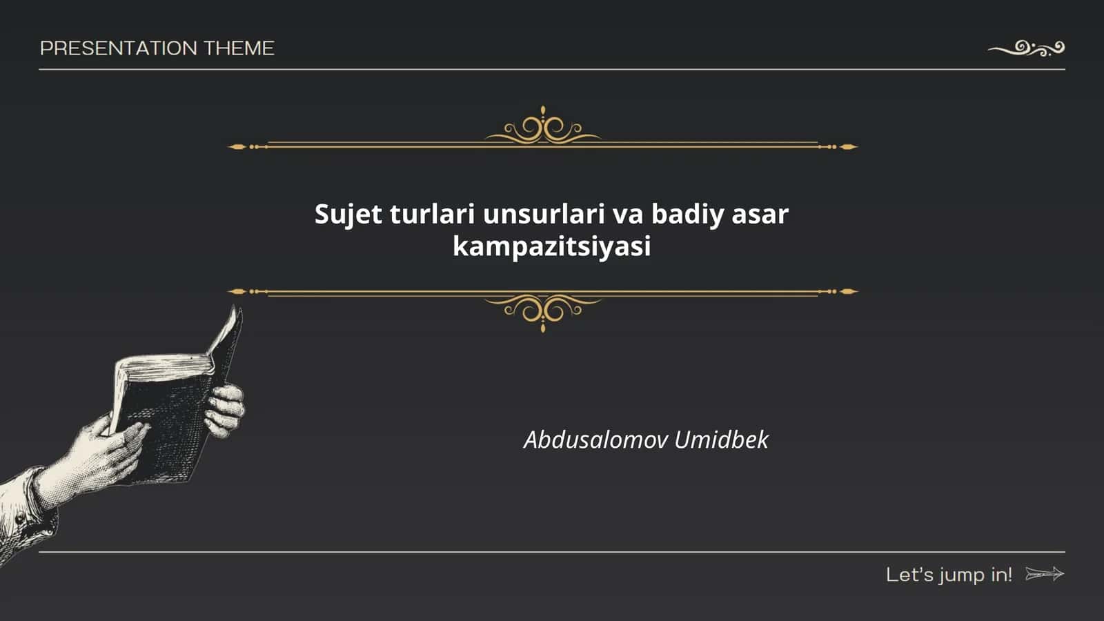 Badiiy asar turlari