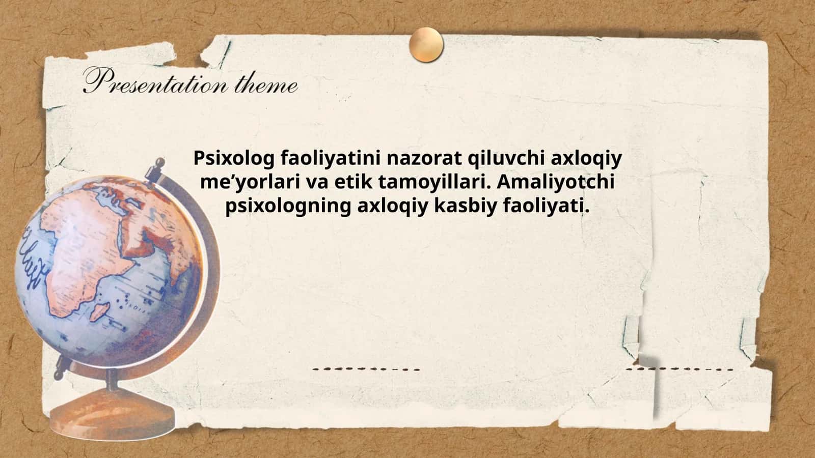 Psixolog faoliyatini nazorat qiluvchi axloqiy meʼyorlari va etik tamoyillari
