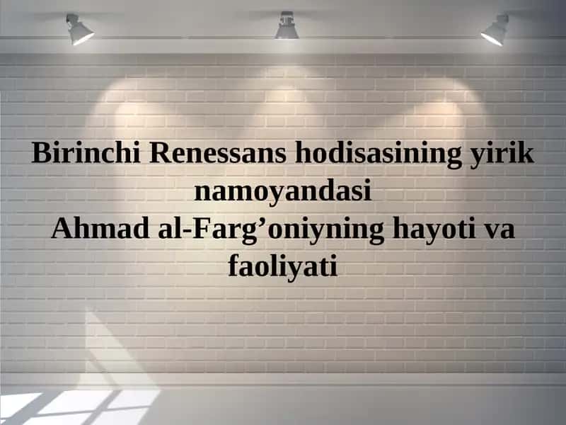 Ahmad al-Farg'oni