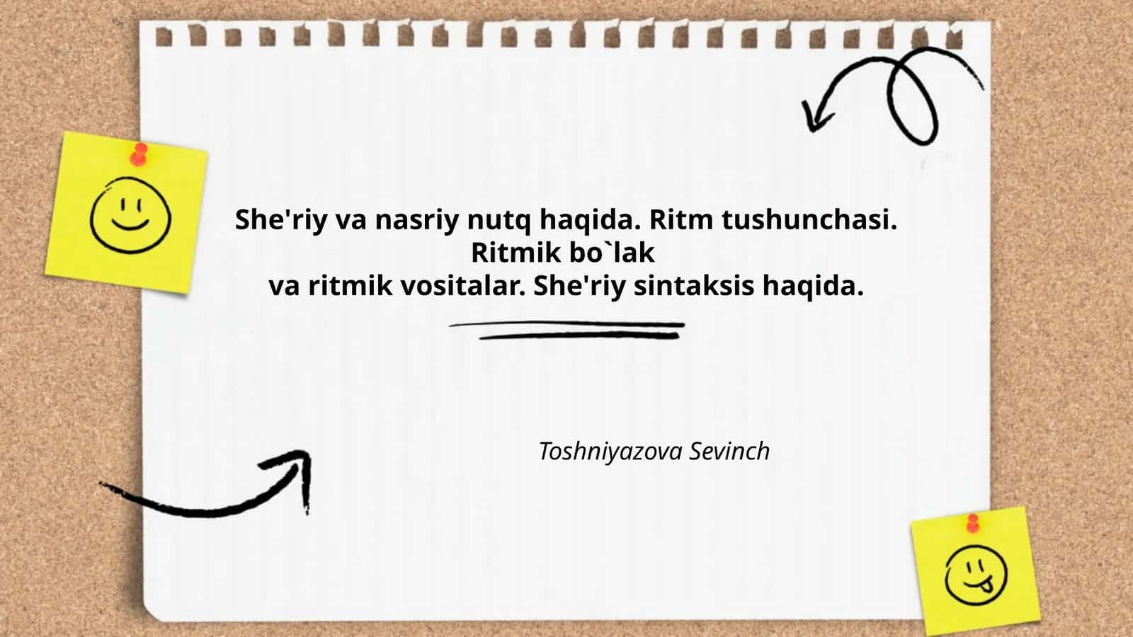 Shе'riy va nasriy nutq haqida