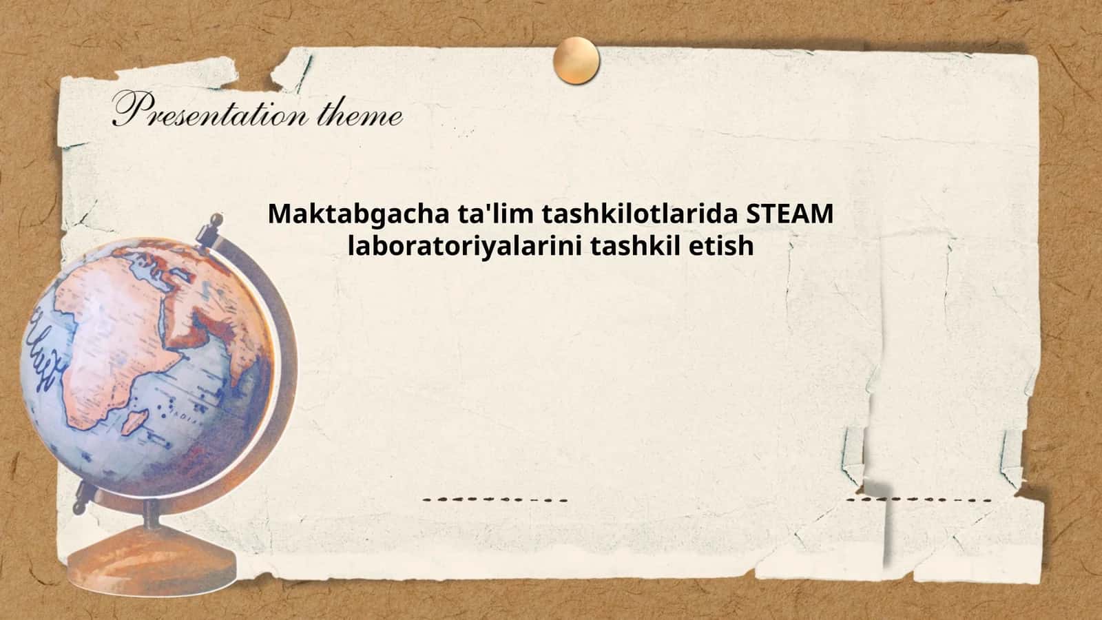 Maktabgacha ta'lim tashkilotlarida STEAM laboratoriyalarini tashkil etish