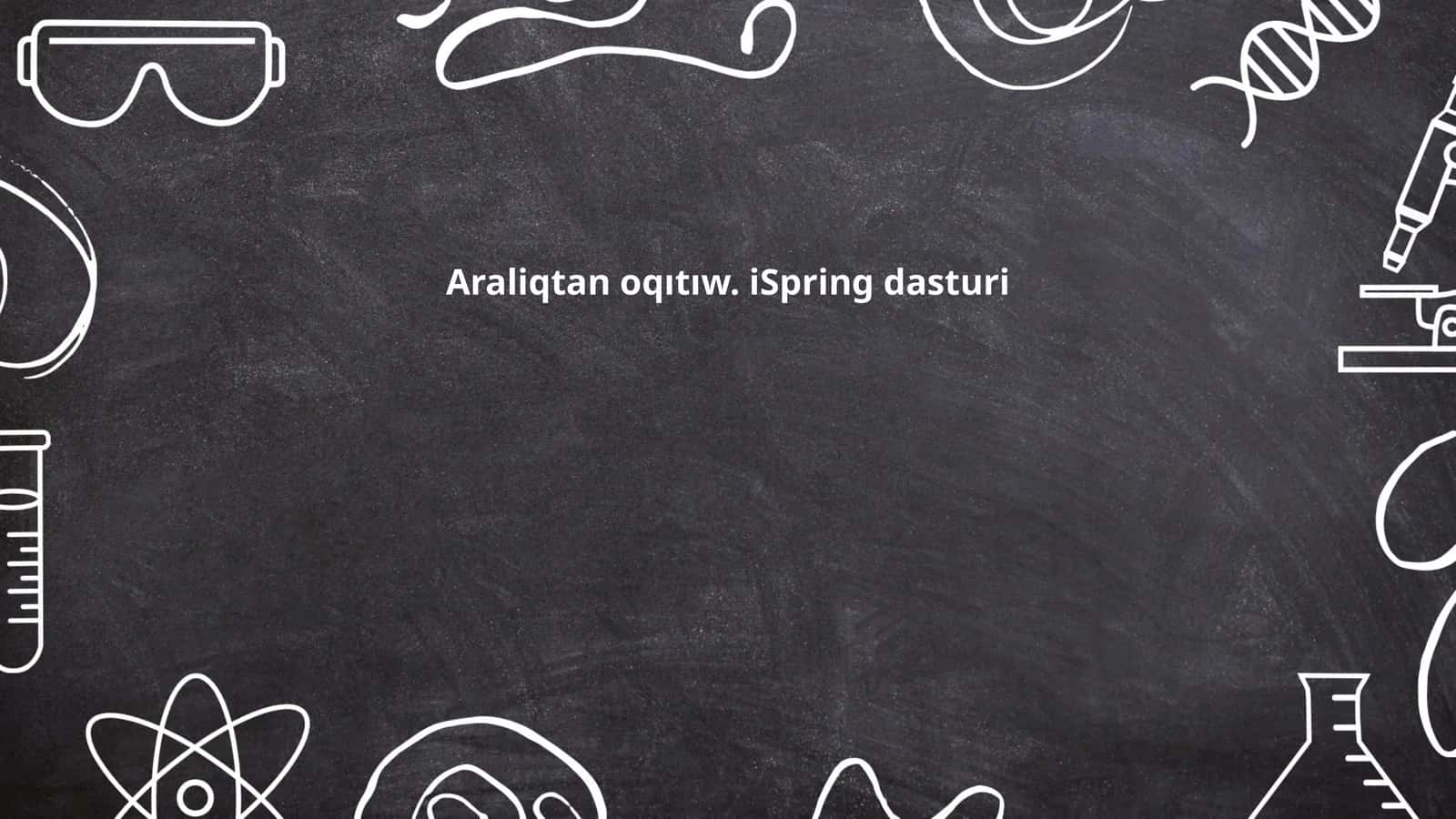 iSpring dasturi