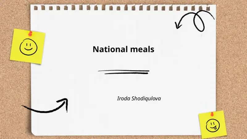 National meals