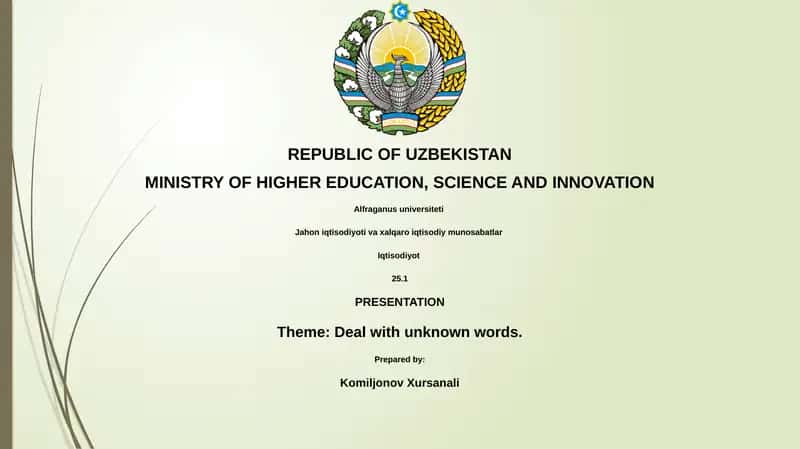 Decoding Unknown Words: A Toolkit