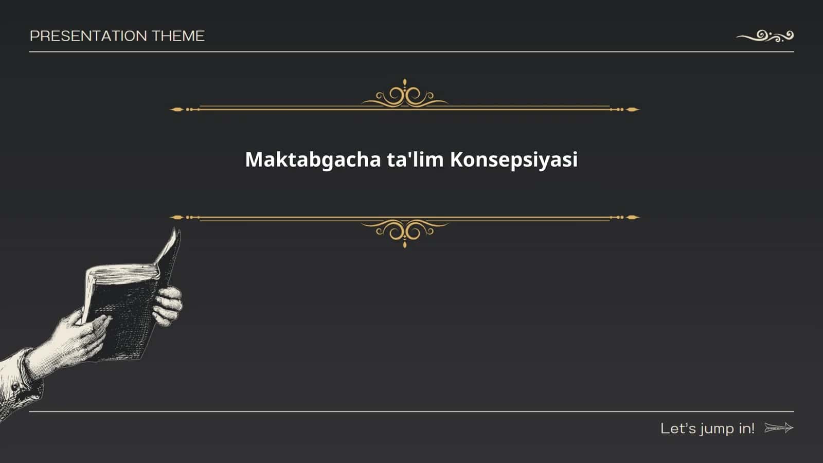 Maktabgacha ta'lim Konsepsiyasi