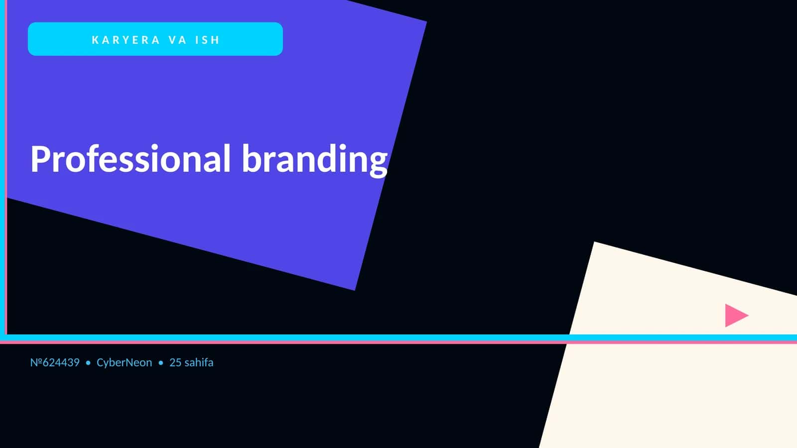 Professional branding