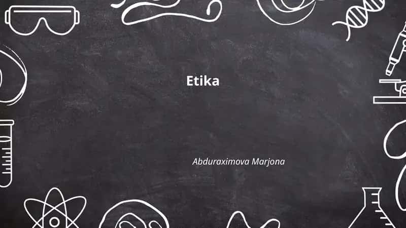 Etika