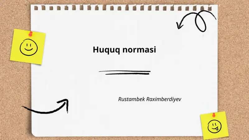 Huquq normasi