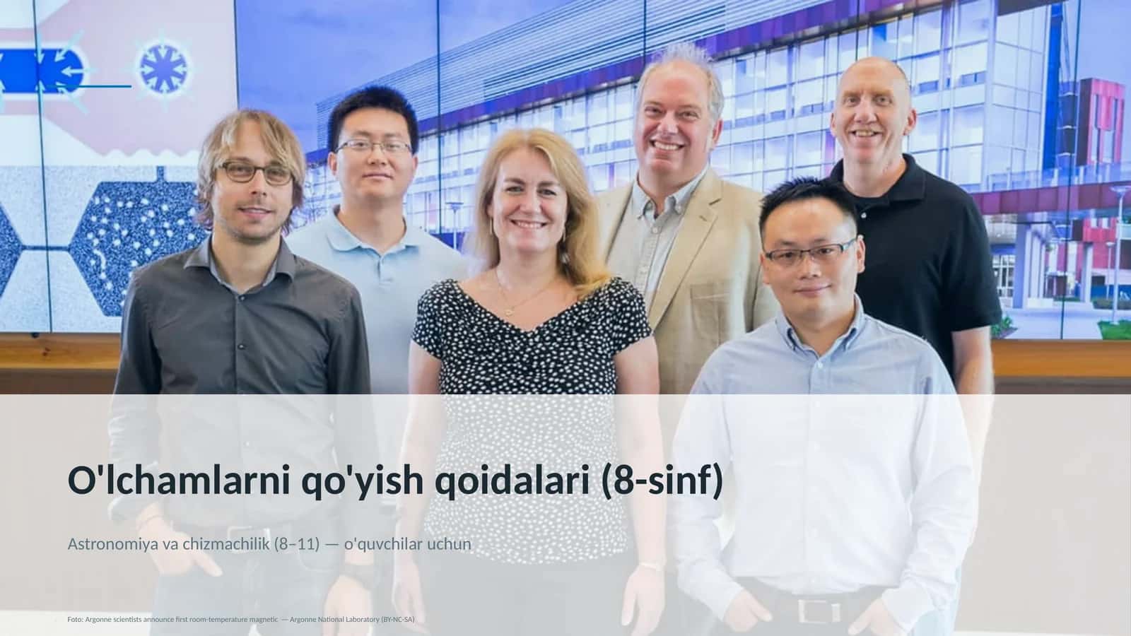 O'lchamlarni qo'yish qoidalari (8-sinf)