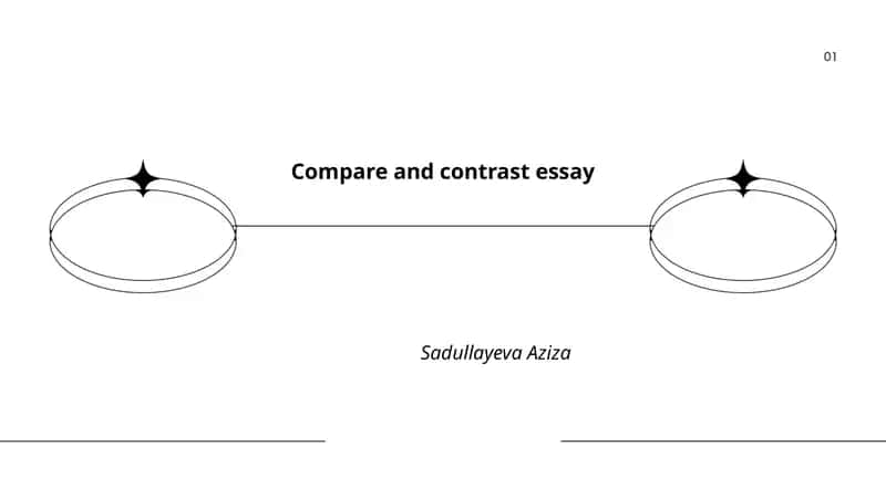 Choosing a Thesis Statement for a Compare and Contrast Essay