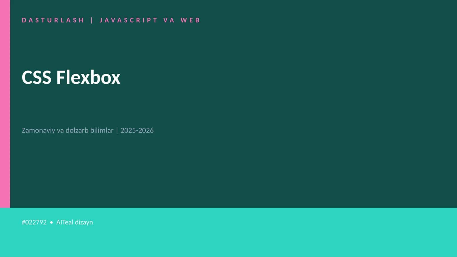 CSS Flexbox