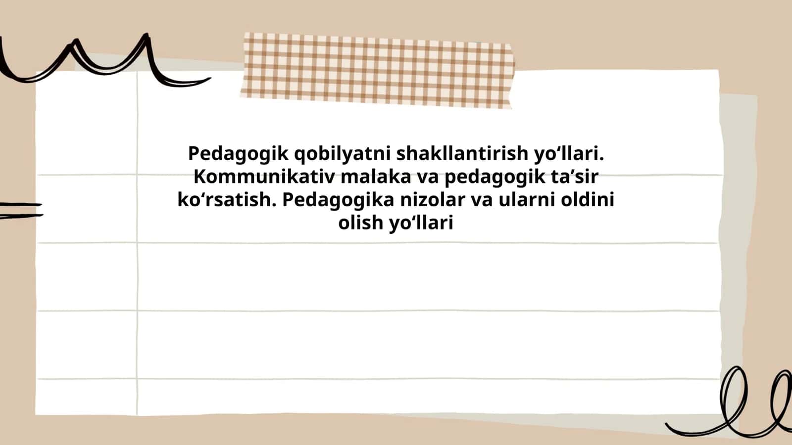 Pedagogik qobilyatni shakllantirish yoʻllari
