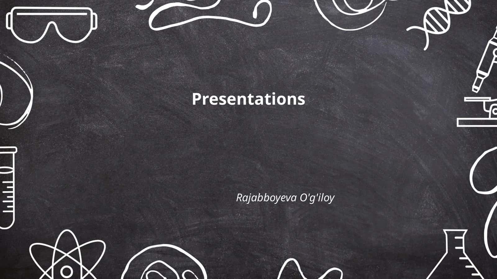 Presentations