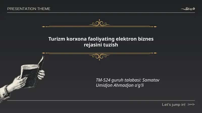 Elektron tijoratni tushunish