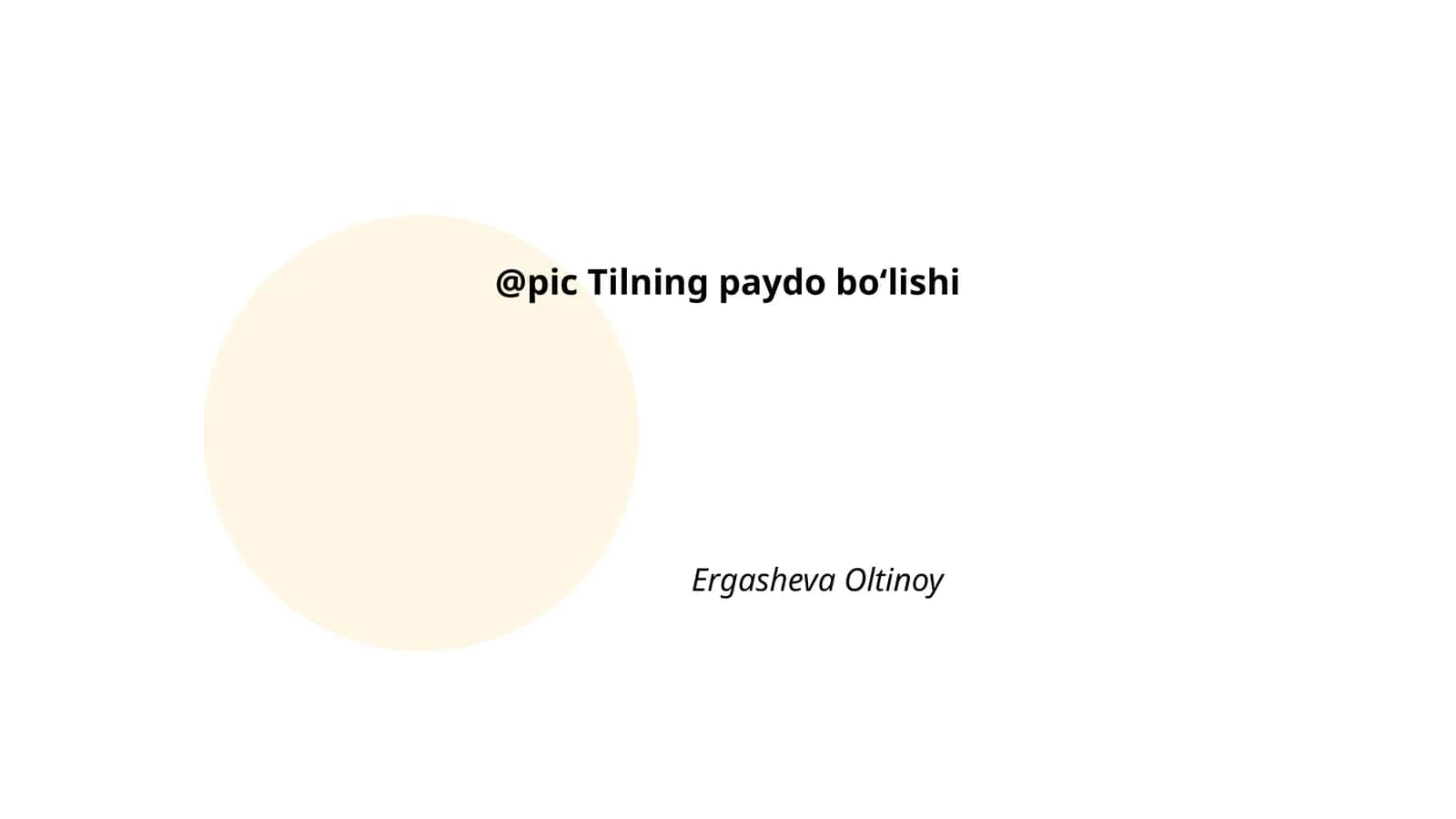 Tiling paydo boʻlishi tarixi