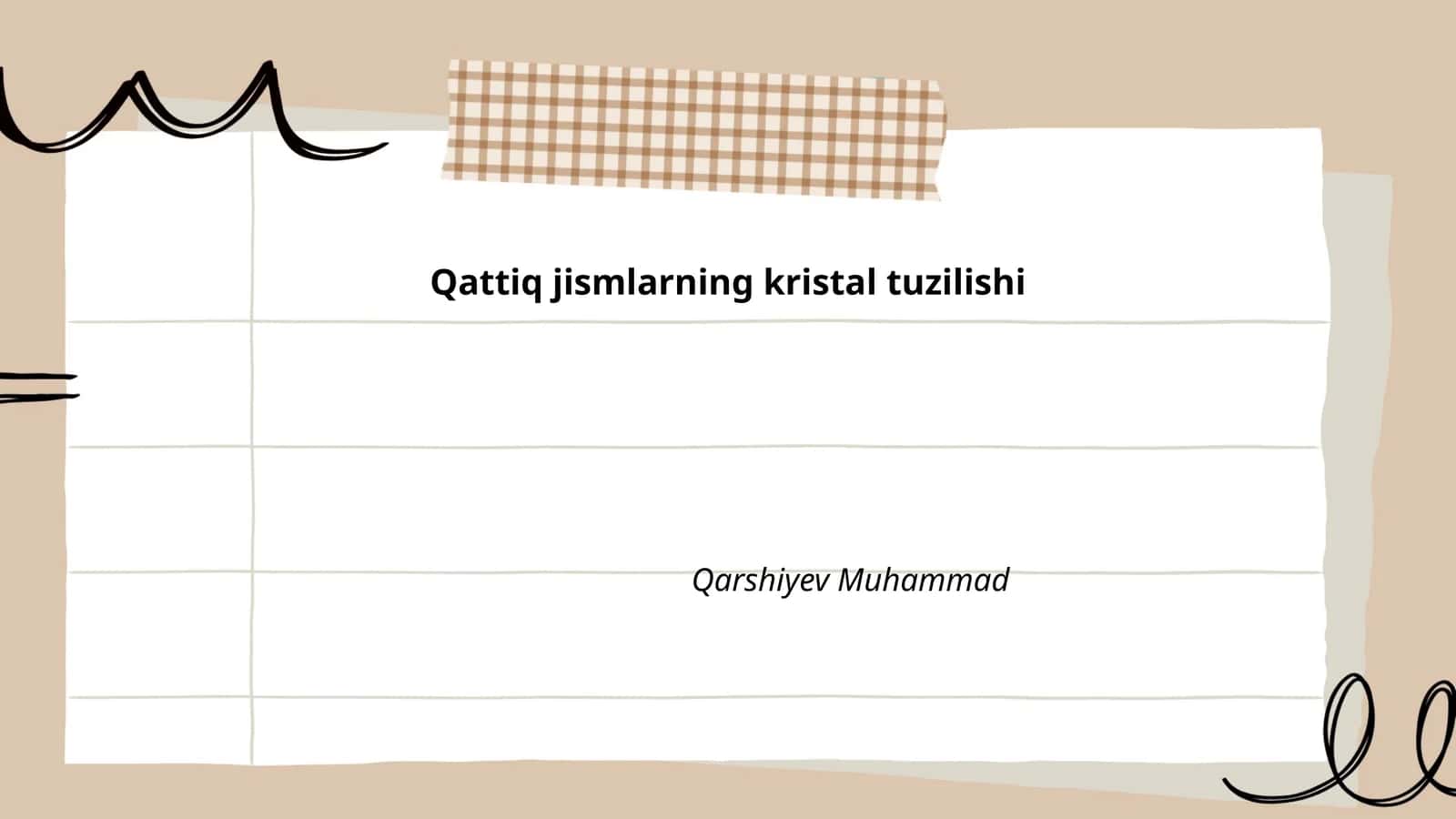 Kristall panjaralar