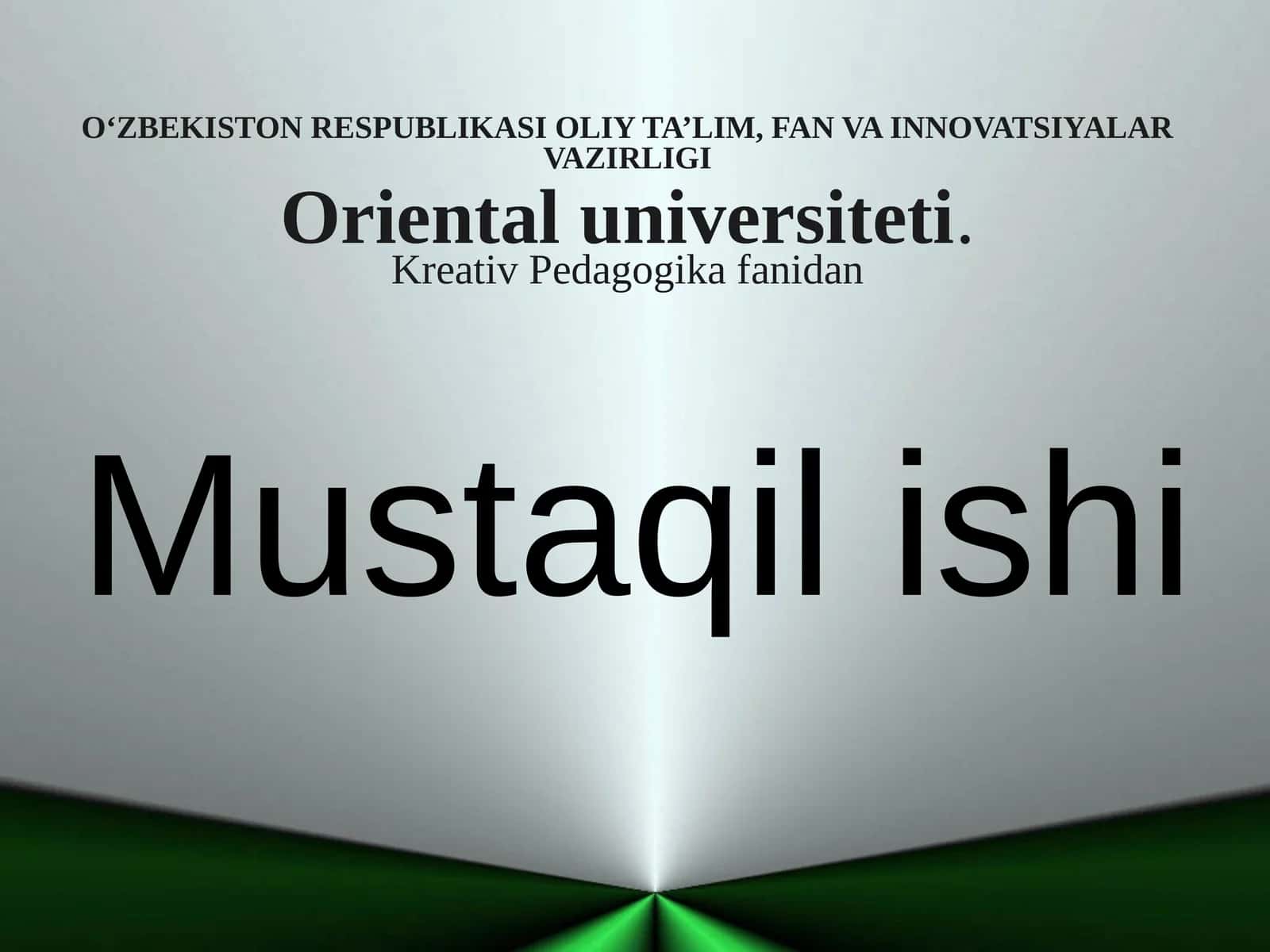 Tarbiya fanini o‘qitishda muammolita’limning ahamiyati
