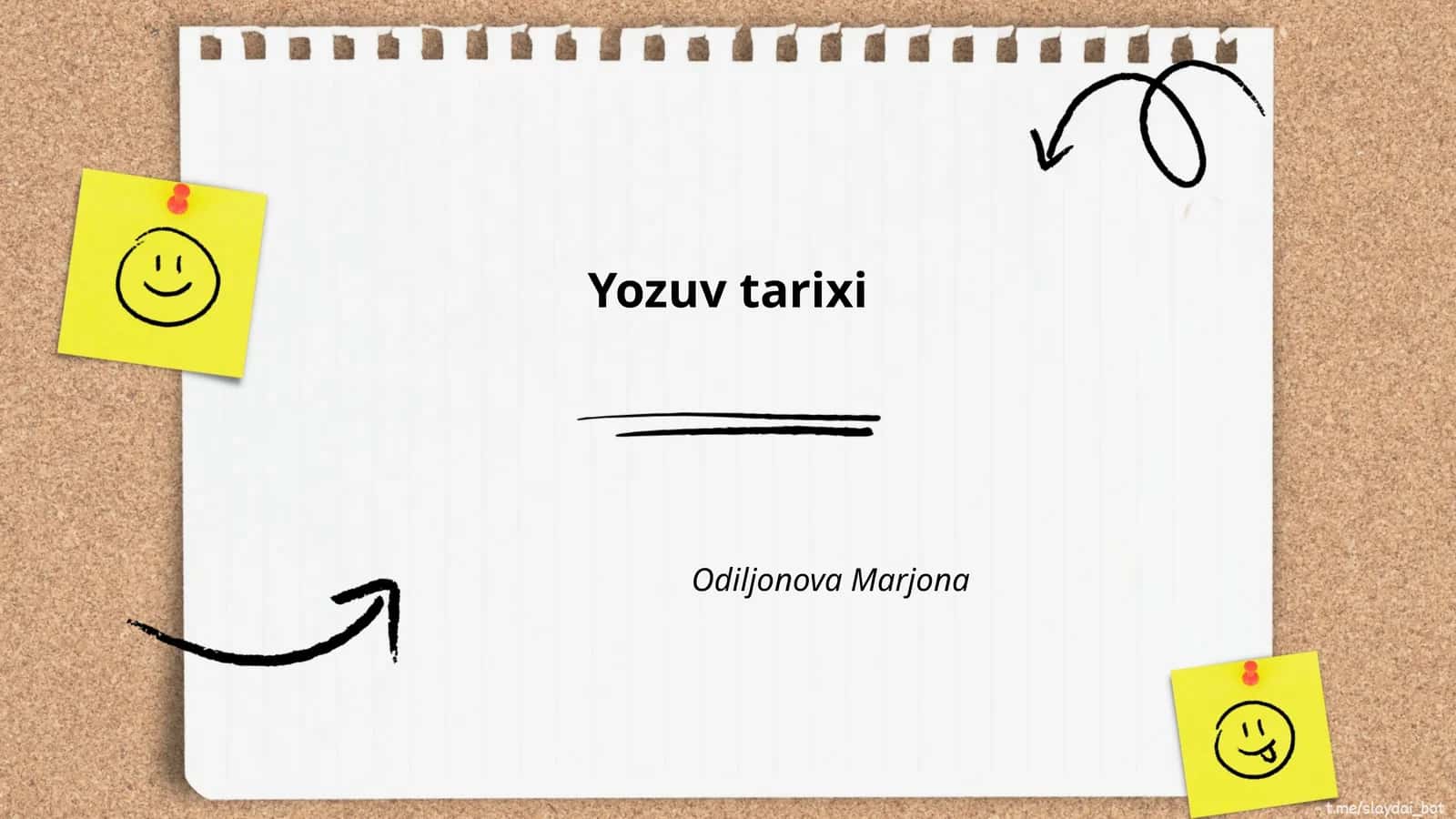 Yozuv tarixi